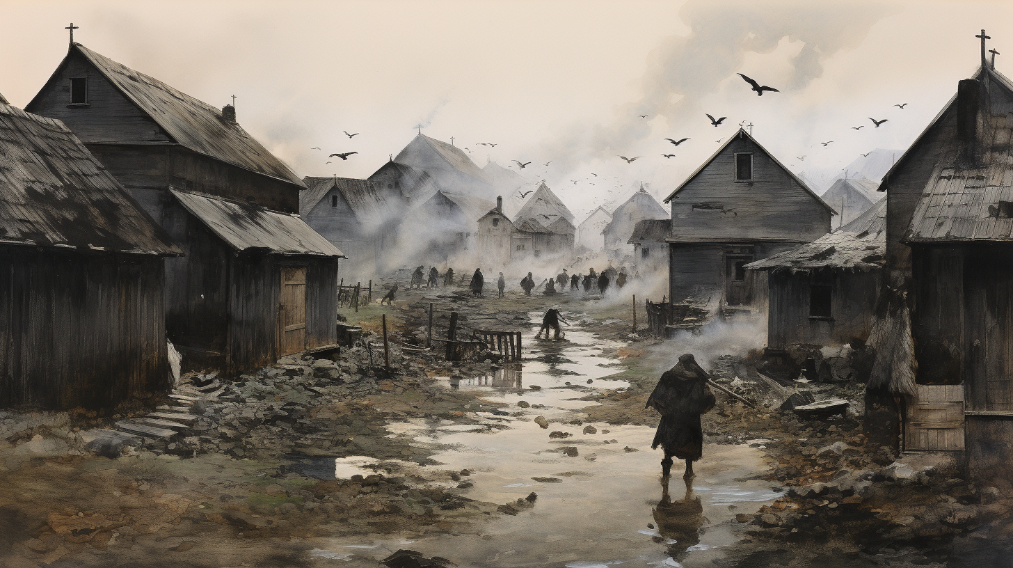 Early village sketch